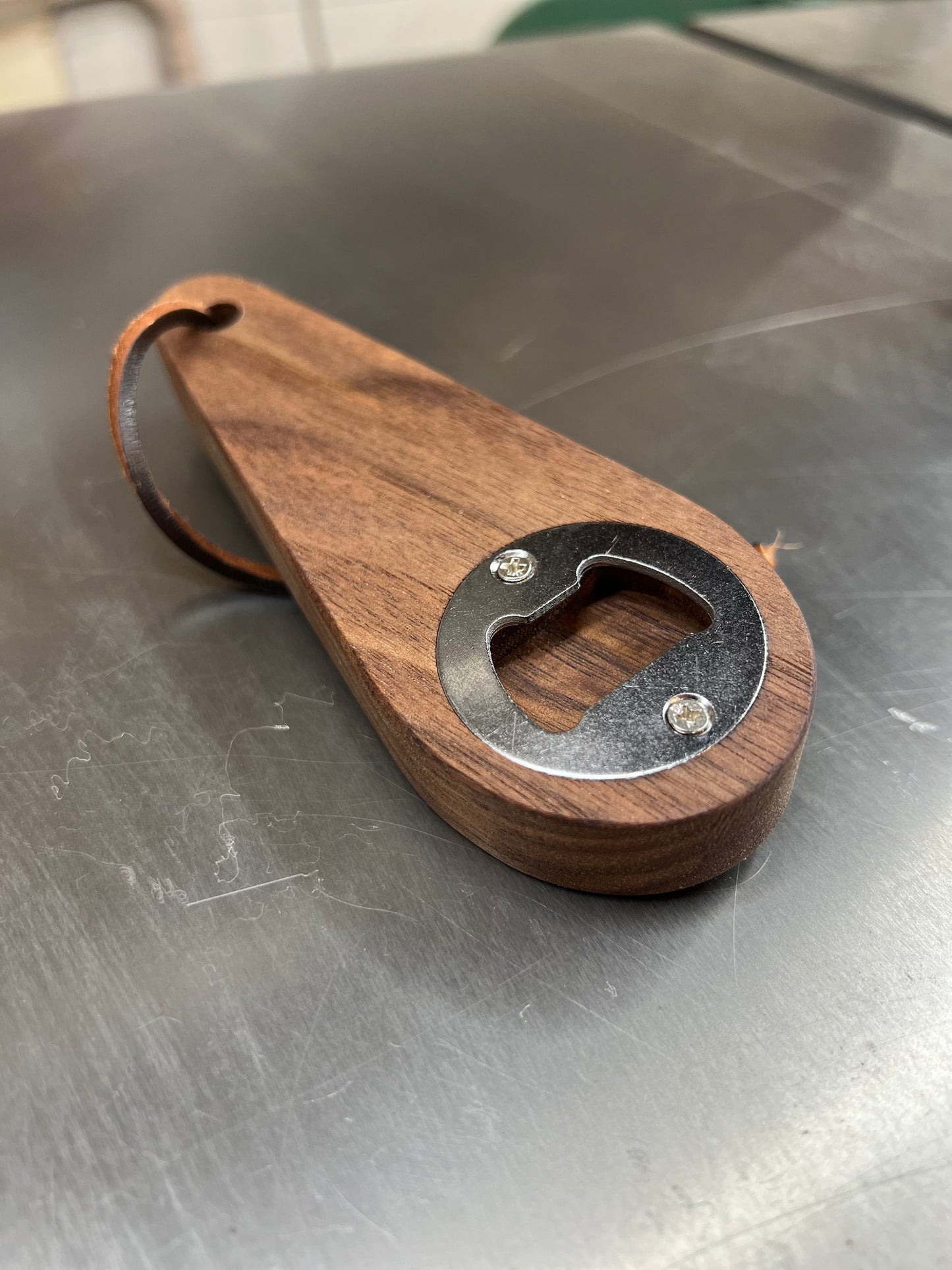 Walnut Bottle Opener